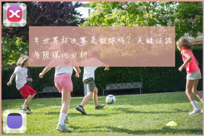 年世界杯决赛是假球吗?关键证据与阴谋论分析